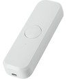 Ledningsdimmer for LED, 0-75W - Hvit, bakkantdimmer, trykknapp