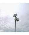 V-Tac 200W solcelle LED-flomlys - 40W solcellepanel, 6000K, IP65