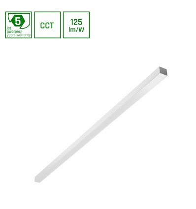 150cm 30/40/50W ALLDAY BASIC LED-taklampe - 3CCT, hvit