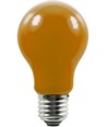 E27 1W LED filamentpære - A60, oransje, Party Colour Premium