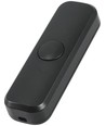 Ledningsdimmer for LED, 0-75W - Bakkantdimmer, sort, trykknapp