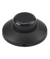 Gulvlysdemper til LED, 0-75W - Bakkantdimmer, sort