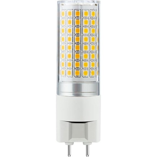 G12 11cm / 18W dimbar LED-pære - 2000lm, 3000K, klart glass