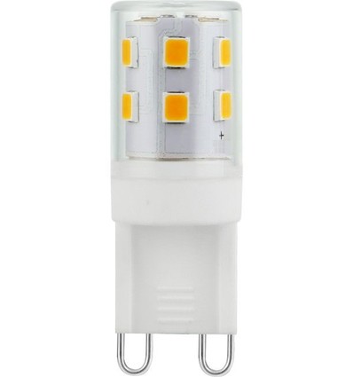 G9 2,5W dimbar LED-pære - 4,2cm, 200lm, klart glass, 2700K