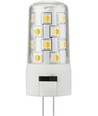 G4 3W LED-pære, 12V - 4,6cm, CCT, dimbar, RA90, klart glass