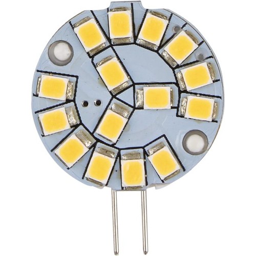 G4 1,8W LED Disc-pære, 12V - 220lm, 2700K, AC/DC