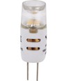 G4 1W LED-pære, 12V - 100lm, dimbar, klart glass, 2700K