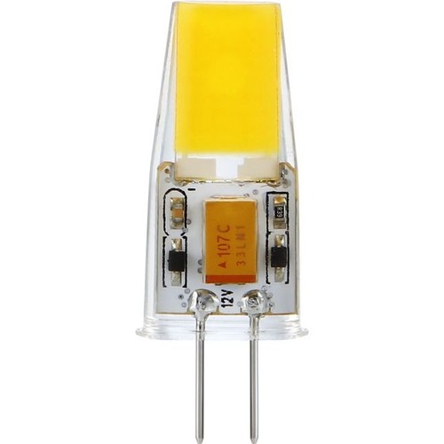 G4 2W dimbar LED-pære, 12V - 260lm, COB, klart glass, 2700K