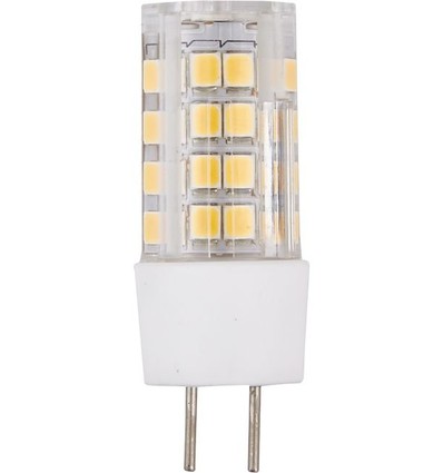 GY6.35 3,5W LED-pære, 12V - 380lm, dimbar, klart glass, 2700K