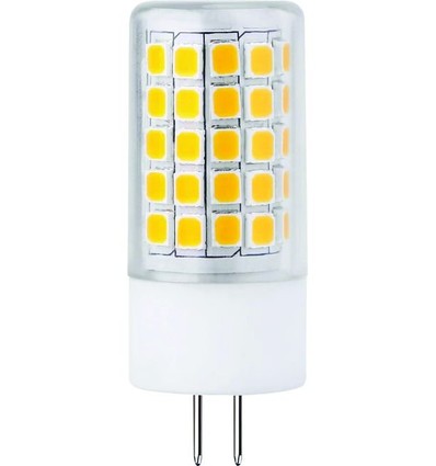 GY6.35 4,6W dimbar LED-pære, 12V - 400lm, 2700K, klart glass