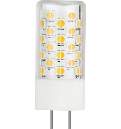 GY6.35 4,3W dimbar LED-pære, 12V - DimToWarm, 4,6cm, 380lm, klart glass