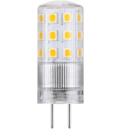 GY6.35 3,8W dimbar LED-pære, 12V - 470lm, klar, 2700K
