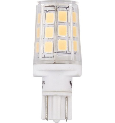 2,5W T15 Wedge LED-pære, 12V - 250lm, 2700K, AC/DC