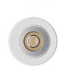 GU10 påbygningsspot - Hvit, IP44, rund, taklampe, uten lyskilde
