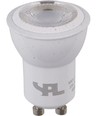 GU10 MR11 4W dimbar LED-pære - 280lm, 3000K, 35 grader, hvit
