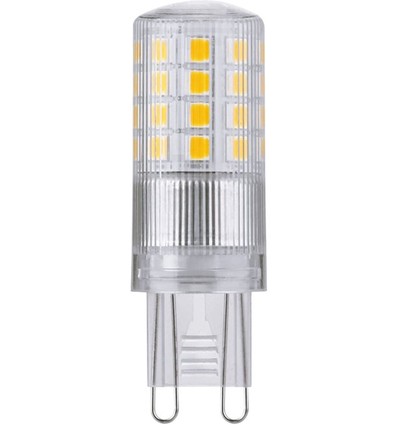 G9 4W LED-pære - 3-trinns dimbar, 470lm, 5,5cm, klart glass