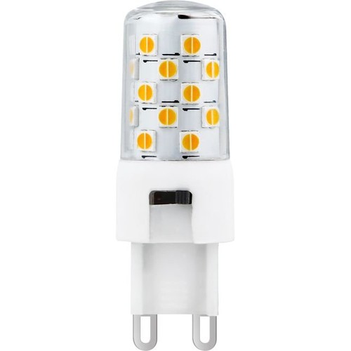 G9 3,4W dimbar LED pære - 350lm, RA90, CCT switch, 5,5cm, klart glass