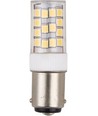 Ba15d 3,2W LED-rør - 5,2 cm, dimbar, 390lm, klart glass