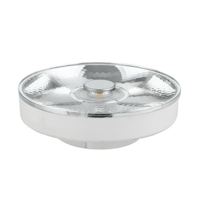 GX53 10W dimbar LED-pære - 820lm, 10°, 3000K, klart glass