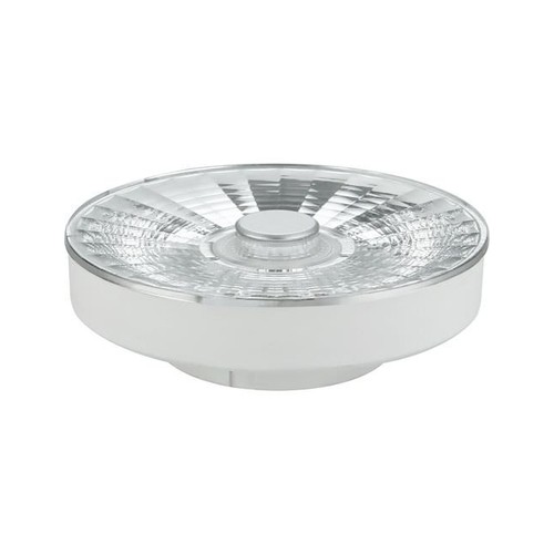 GX53 10W dimbar LED-pære - 820lm, 30°, 3000K, klart glass
