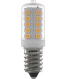 E14 3W LED rørpære - 5,1cm, 320lm, klart glass, 2700K