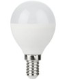 E14 5W dimbar LED kronepære - G45, 470lm, opalt glass