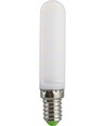 E14 4W LED rørpære - 9cm, 300lm, opalt glass