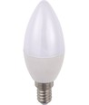 E14 5W dimbar LED kronepære - C35, 470lm, opalt glass, 2700K