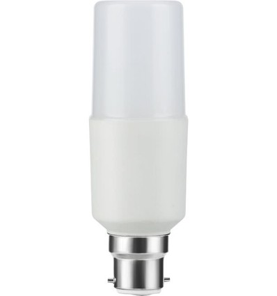 B22d 9W LED-pære - 12,5cm, 95-265V, 1180lm, opalt glass, 3000K