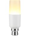 B22d 9W LED-pære - 12,5cm, 95-265V, 1180lm, opalt glass, 3000K