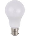 BA22d 10W LED-pære, 12-60V - 810lm, A60, opalt glass, 3000K