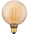 E27 3,5W dimbar LED vintagepære - G125, 1800K, gullglass, 120lm
