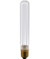 E27 2,5W dimbar LED vintagepære - 18,5cm, 2000K, klart glass, Tube