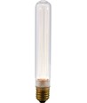 E27 2,5W dimbar LED vintagepære - 18,5cm, 2000K, klart glass, Tube