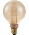 E27 3,5W dimbar LED vintagepære - G95 Globe, 1800K, gullglass, 100lm