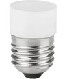 E27 3,4W dimbar LED-pære - 150lm, 2700K, White Edge Glow, rørformet