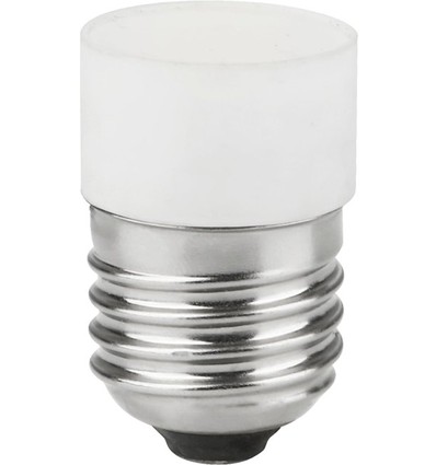 E27 3,4W dimbar LED-rørpære - 4,5cm, 2700K, Opal, Side Glow