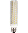 E27 15W dimbar LED rørpære - 14,9cm, 2100lm, klart glass