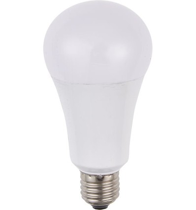 E27 14W dimbar LED-pære - A60, 1500lm, opalt glass, 2700K