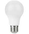 E27 5,5W LED-pære, 12-60V - A60, 600lm, opalt glass, 3000K