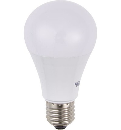 E27 12W dimbar LED-pære - A65, 1055lm, opalt glass, 2700K