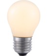 E27 2,8W dimbar LED kronepære - G45, filament, matt glass, 2700K