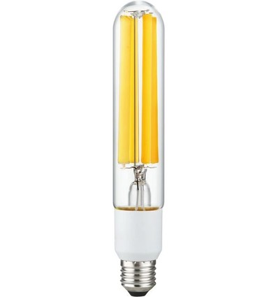 E27 36W HID Fila LED-pære - 23,8cm, 5400lm, klart glass, varmhvit
