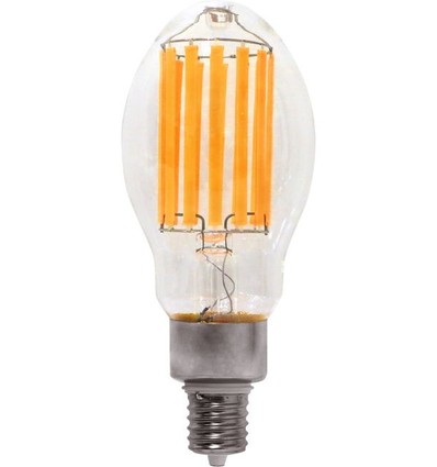 E40 65W LED-pære - 120-277V, 12025lm, ED120, klart glass, 3000K