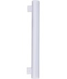 7W LED S14s T30 rørpære - 470lm, 2700K, opalt glass