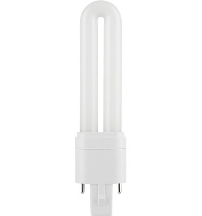 G23 3W G23-SMART13 LED-pære - 13,4cm, direkte/ballast-kompatibel, 3000K, opalglass