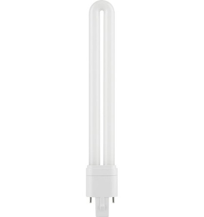 G23 5W G23-SMART22 LED-pære - 21,8cm, Direkte/Ballast-kompatibel, 730lm, opalglass