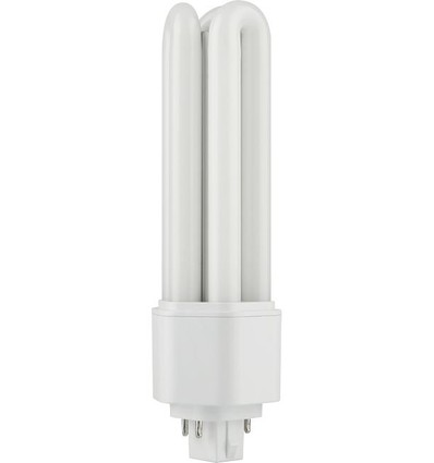 16,5cm / 13W GX24q-4 LED-pære - 1890lm, 4000K, opalt glass