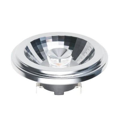 15W dimbar G53 AR111 LED-pære, 12V - 10°, 1080lm, 2700K, grå