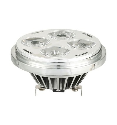 22W dimbar G53 AR111 LED-pære - 48V, 4 grader, 1640lm, 2700K, inkl. ekstern driver